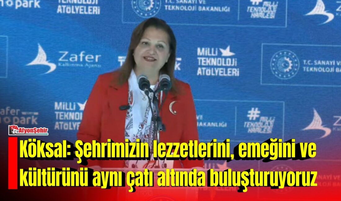 Sanayi ve Teknoloji Bakanı Mehmet Fatih Kacır’ın katılımıyla Gastronomi Sokağı’nın