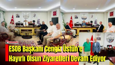 Afyonkarahisar Esnaf ve Sanatkârlar Odaları Birliği (ESOB) Başkanı Cengiz Üstün’e