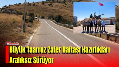 25-30 Ağustos Büyük Taarruz Zafer Haftası kutlama programları öncesinde, Afyonkarahisar’ın