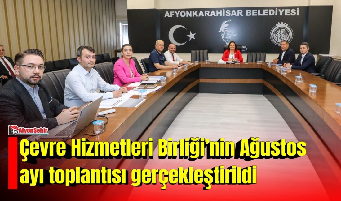 Afyonkarahisar Belediyesi ve Çevre Hizmetler Birliği  Başkanı Burcu Köksal, Çevre