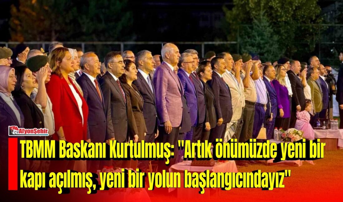 TBMM Başkanı Numan Kurtulmuş, Türkiye Cumhuriyeti’nin birinci asrının ilk 50