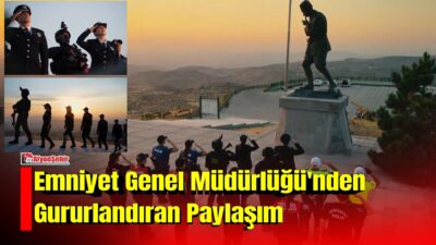 Emniyet Genel Müdürlüğü, Büyük Taarruz’un 104. yıl dönümü dolayısıyla sosyal