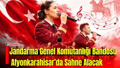 Büyük Taarruz Zafer Haftası etkinlikleri kapsamında Afyonkarahisar’da anlamlı bir konser