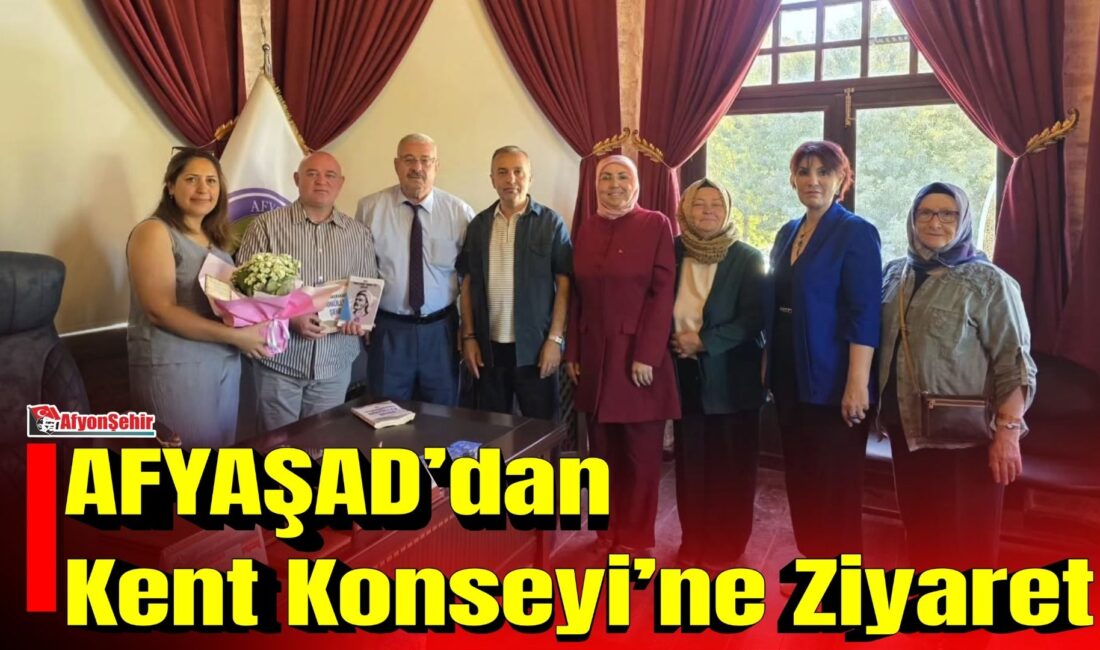 Afyonkarahisar Yazarlar ve Şairler Derneği (AFYAŞAD) Başkanı Muharrem Günay ve