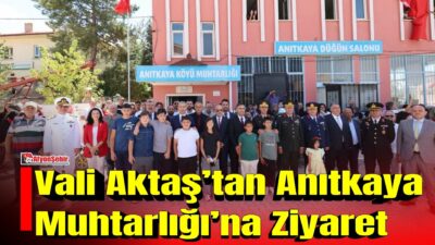 Afyonkarahisar Valisi Dr. Naci Aktaş ve protokol üyeleri, Büyük Taarruz