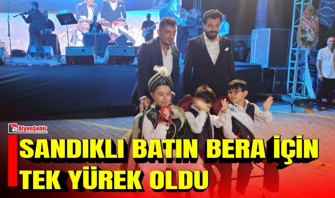 Afyonşehir olarak Sandıklı’da, DMD kas hastalığıyla mücadele eden Batın Bera