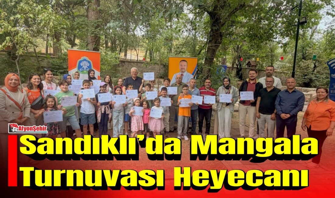 Sandıklı Belediyesi Cezeri Sosyal Etkinlik Merkezi tarafından düzenlenen Mangala Oyun