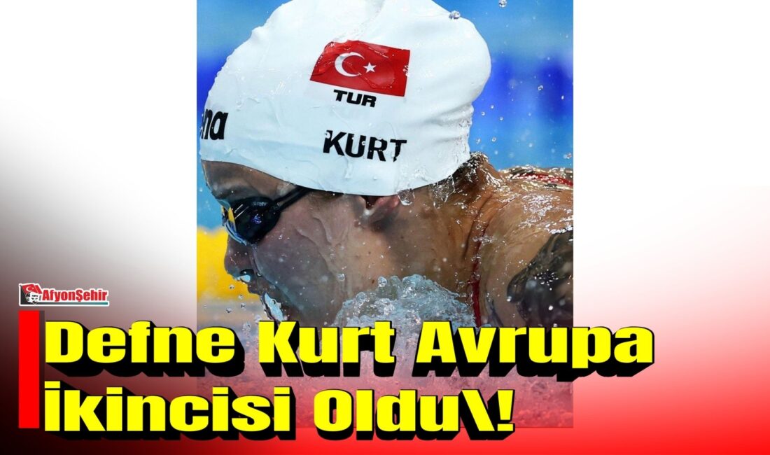 Fransa’da düzenlenen Avrupa Yüzme Şampiyonası’nda milli sporcu Defne Kurt, önemli