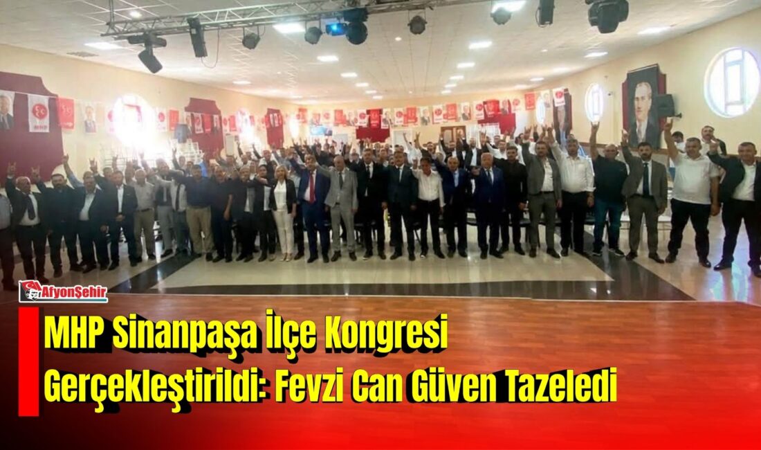 Milliyetçi Hareket Partisi (MHP) Afyonkarahisar İl Başkanlığı tarafından Sinanpaşa İlçe