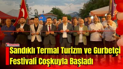 Afyonkarahisar’ın Sandıklı ilçesinde bu yıl 3’üncüsü düzenlenen Sandıklı Termal Turizm