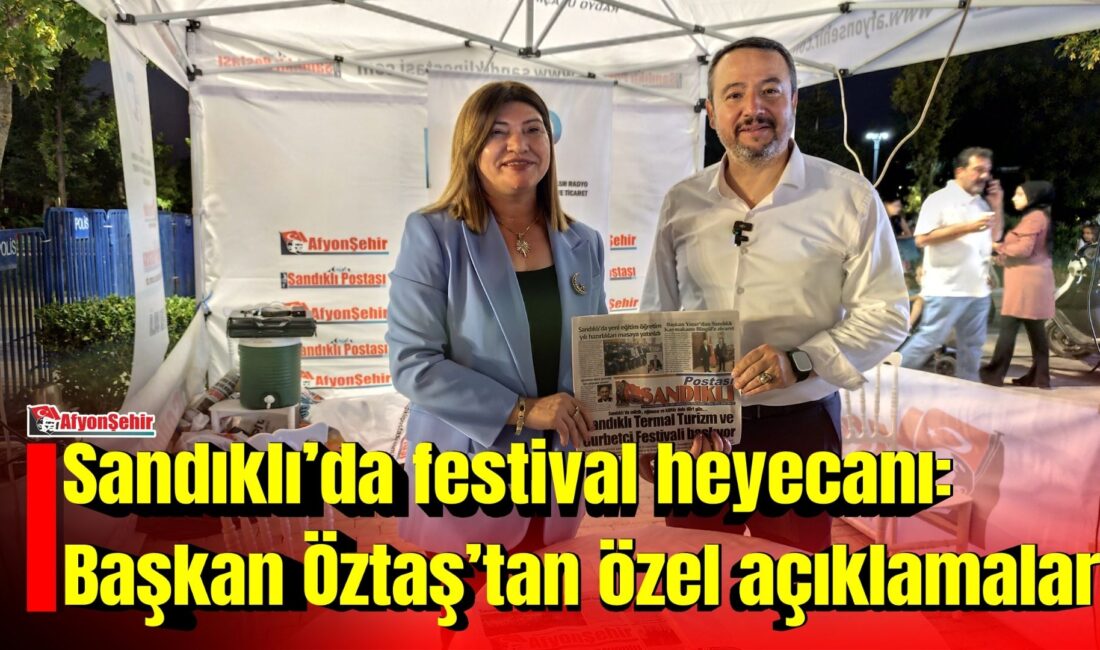 Sandıklı Belediye Başkanı Adnan Öztaş, Afyonşehir Gazetesi ve Sandıklı Postası