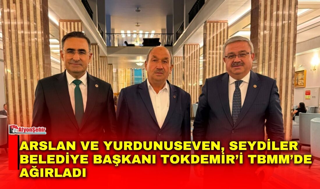 AK Parti Afyonkarahisar Milletvekilleri Hasan Arslan ve İbrahim Yurdunuseven, İscehisar