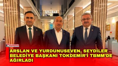 AK Parti Afyonkarahisar Milletvekilleri Hasan Arslan ve İbrahim Yurdunuseven, İscehisar