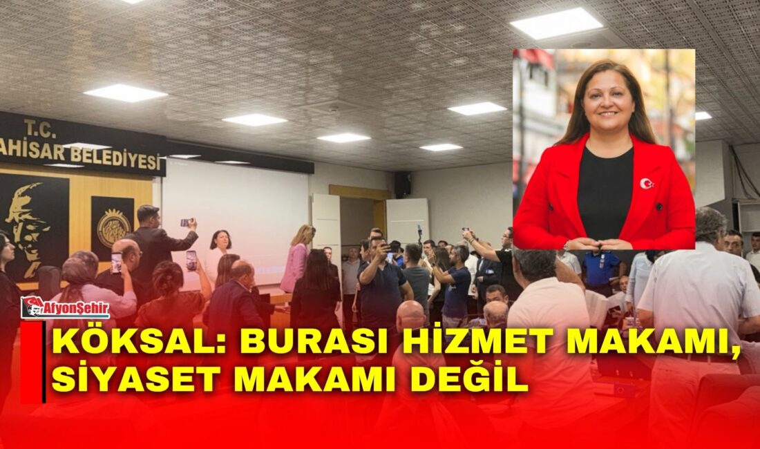 Afyonkarahisar Belediye Meclisi toplantısında gündem maddelerinin görüşülmesi sırasında CHP Belediye