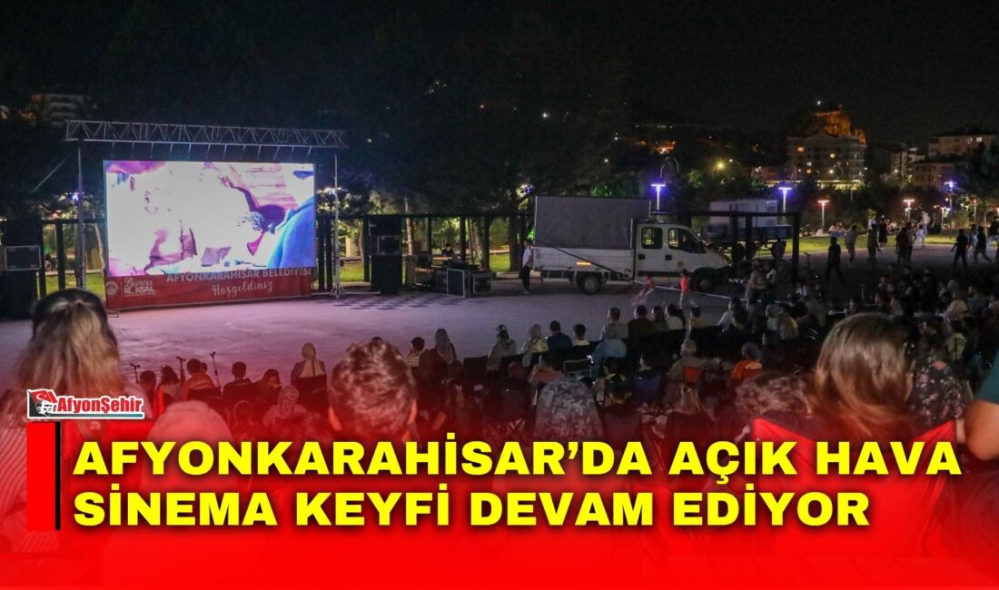 Afyonkarahisar Belediyesi, şehirdeki sosyal ve kültürel etkinliklerine hız kesmeden devam