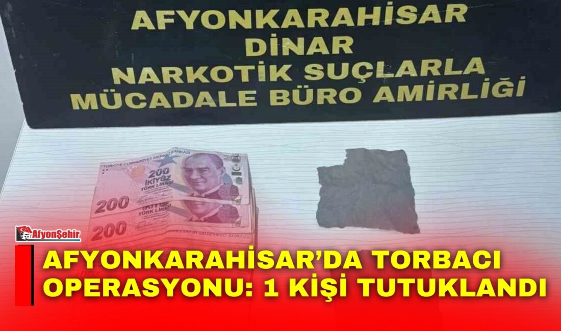 Afyonkarahisar’da polis tarafından torbacı diye adlandırılan uyuşturucu satıcılarına yönelik gerçekleştirilen