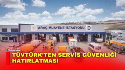Okulların açılmasına kısa bir süre kala öğrenci taşımacılığında kullanılacak servis