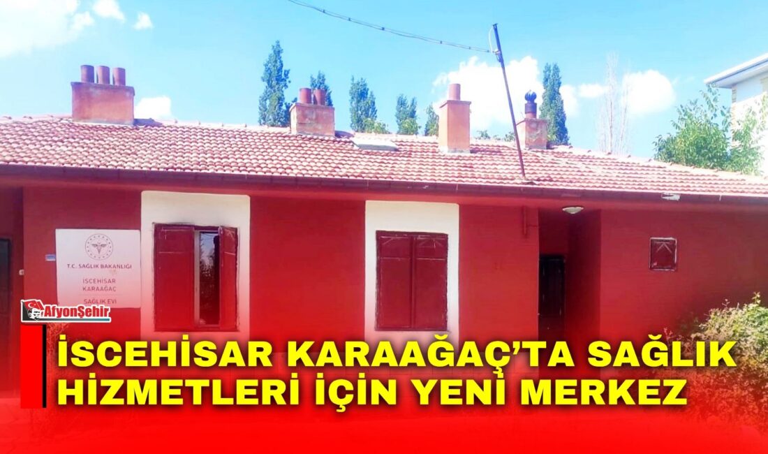 İscehisar’da daha önce Sağlık Evi olarak hizmet veren bina, yapılan