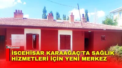 İscehisar’da daha önce Sağlık Evi olarak hizmet veren bina, yapılan