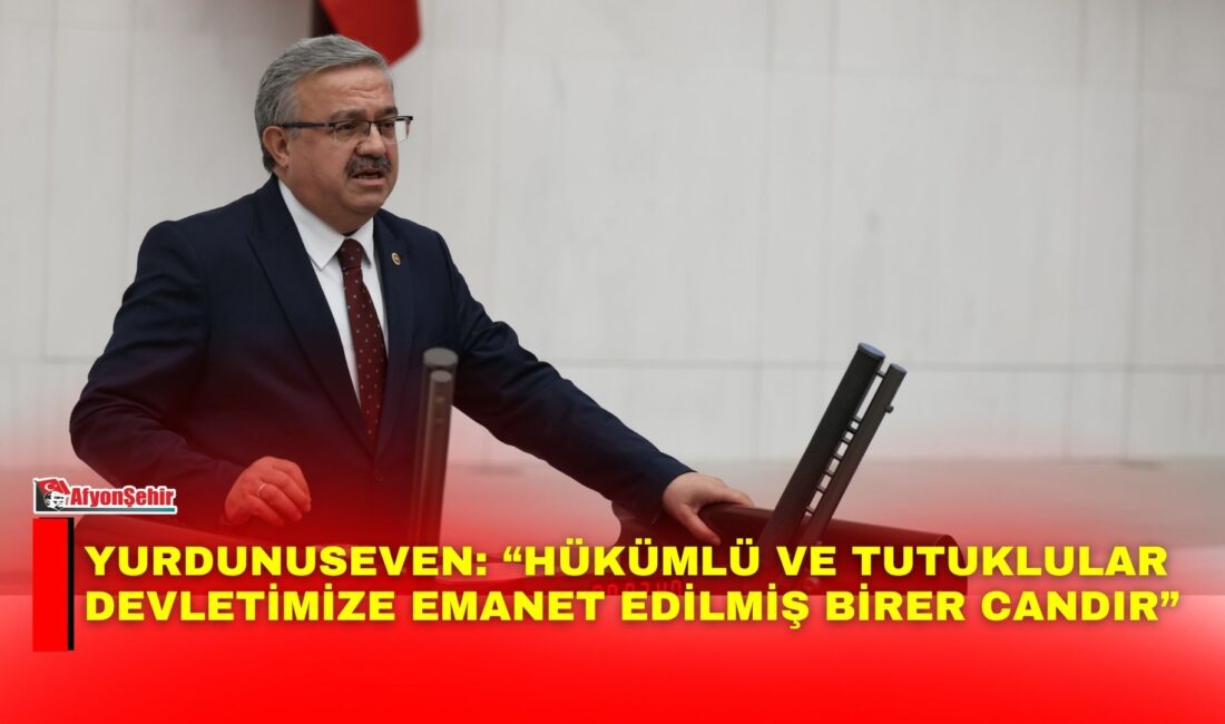 AK Parti Afyonkarahisar Milletvekili İbrahim Yurdunuseven, DEM Parti’nin ceza infaz