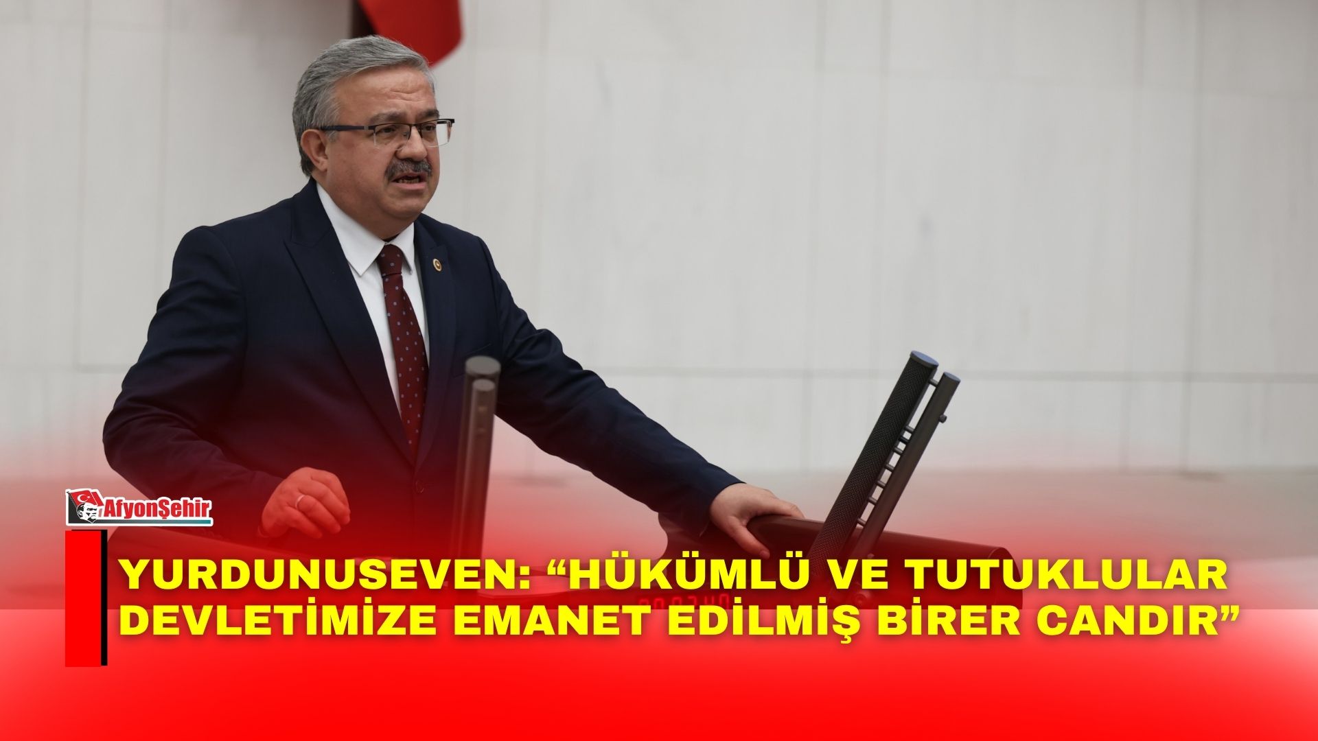 AK Parti Afyonkarahisar Milletvekili İbrahim Yurdunuseven, DEM Parti’nin ceza infaz