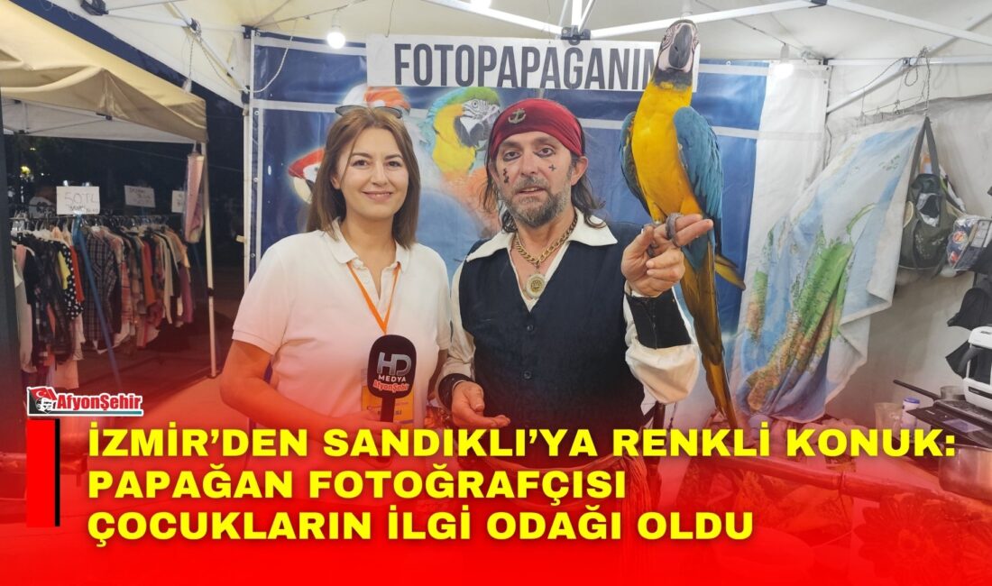 Sandıklı’da düzenlenen Gurbetçi ve Turizm Festivali, farklı şehirlerden gelen esnaf