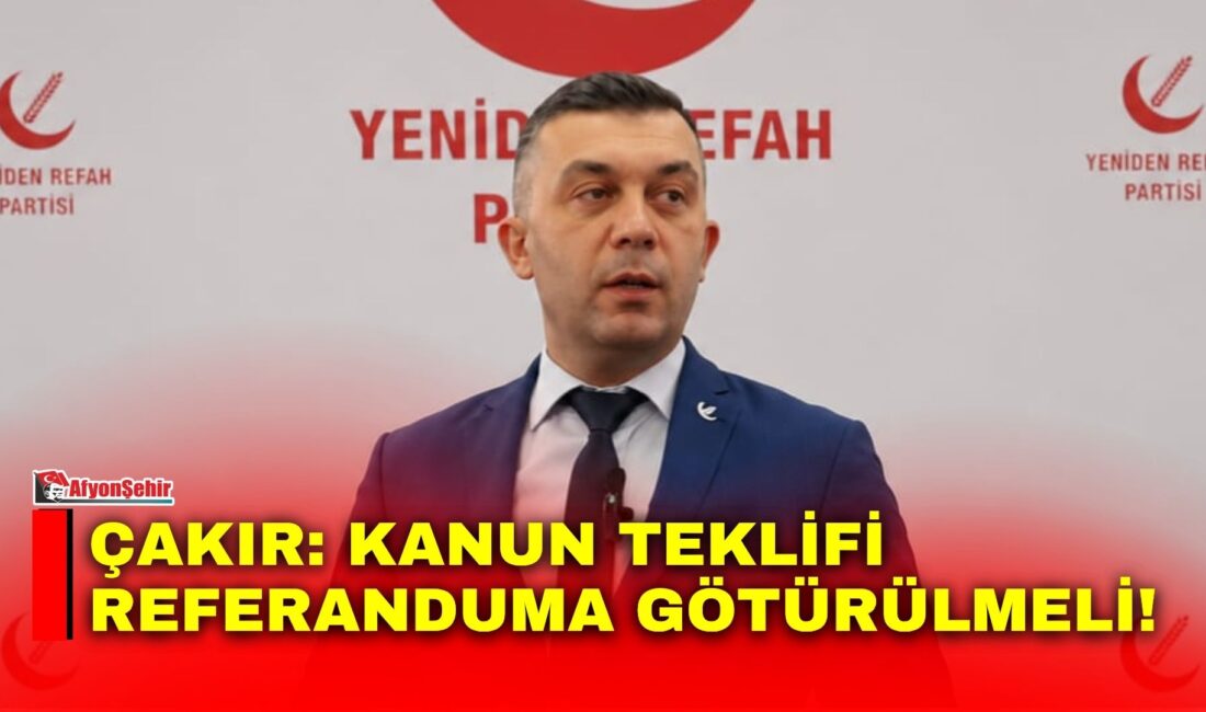 Yeniden Refah Partisi Afyonkarahisar İl Başkanı Fehmi Güray Çakır, Türkiye
