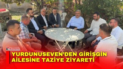 AK Parti Afyonkarahisar Milletvekili İbrahim Yurdunuseven, annesini kaybeden Karaaslan Köyü