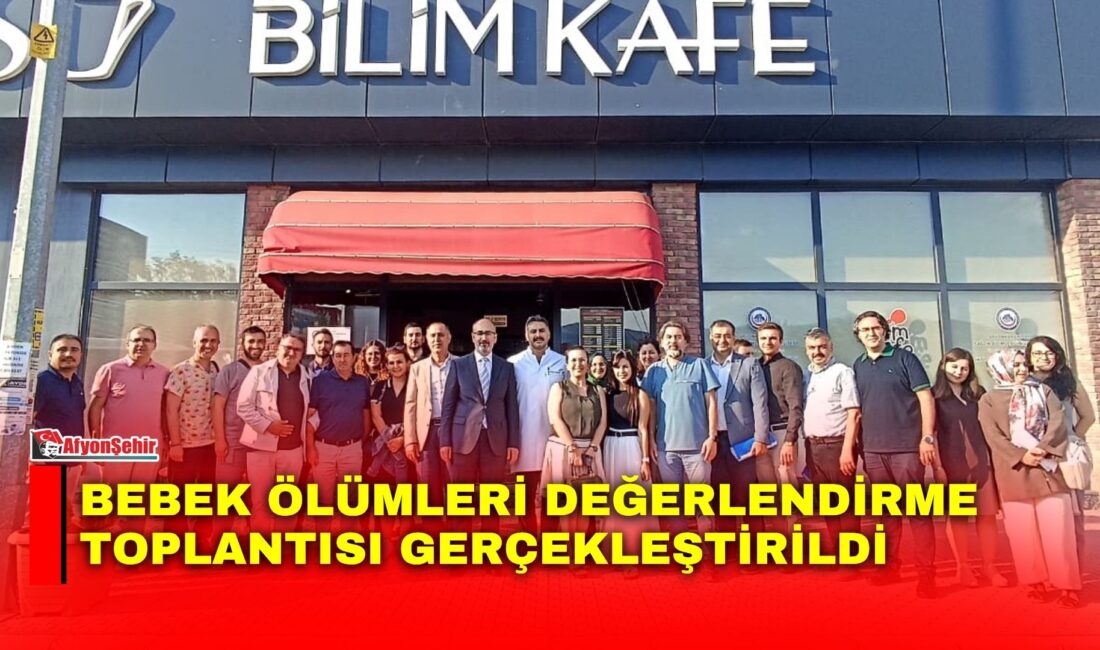 Afyonkarahisar Sağlık Bilimleri Üniversitesi (AFSÜ) iş birliğiyle düzenlenen Bebek Ölümleri