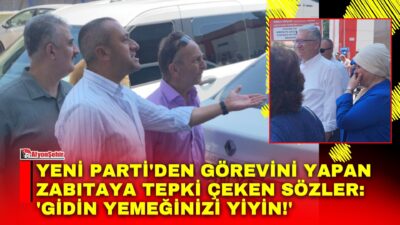 Yeni Parti Afyonkarahisar Belediye Meclis Üyeleri'nin Afyonkarahisar Belediyesi önünde yapmak