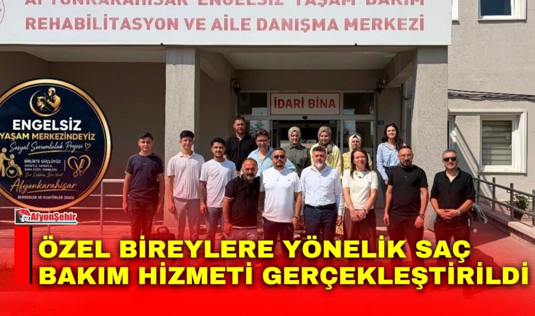 Afyonkarahisar Berberler ve Kuaförler Esnaf ve Sanatkârlar Odası, sosyal sorumluluk