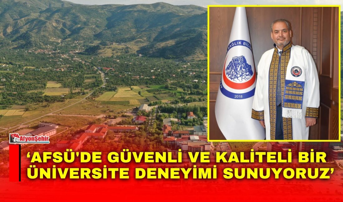 YKS 2026 tercih sürecinde AFSÜ, Yeni Şafak Gazetesi'nin ‘Üniversite Tercih