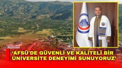 YKS 2026 tercih sürecinde AFSÜ, Yeni Şafak Gazetesi'nin ‘Üniversite Tercih