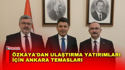 AK Parti Afyonkarahisar Milletvekili Ali Özkaya, Ulaştırma ve Altyapı Bakan