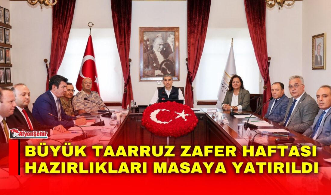 Afyonkarahisar’da her yıl 25-30 Ağustos tarihleri arasında gerçekleştirilen Büyük Taarruz