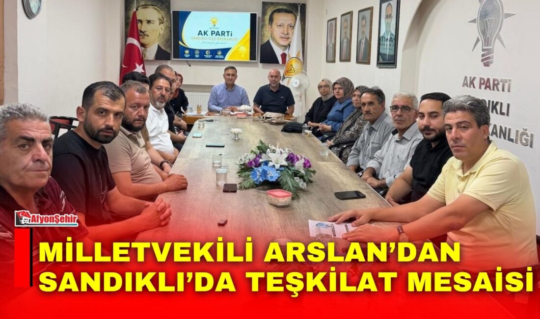 AK Parti Afyonkarahisar Milletvekili Hasan Arslan, Türkiye Büyük Millet Meclisi’nin