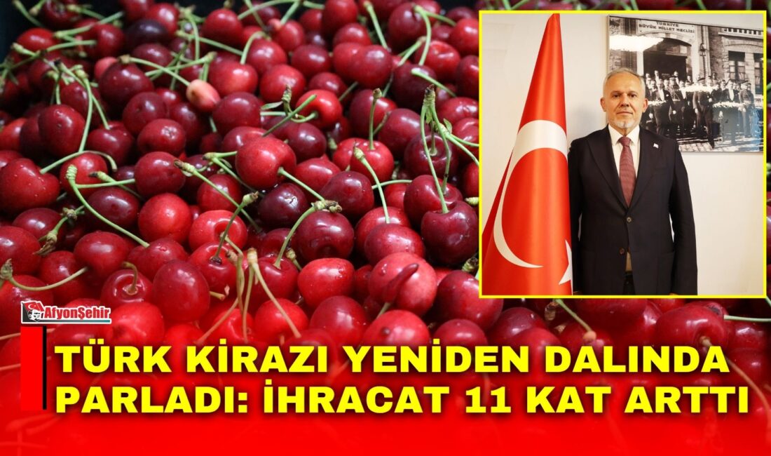 Türkiye, 2025’te don nedeniyle büyük kayıp yaşayan kiraz ihracatında 2026’da