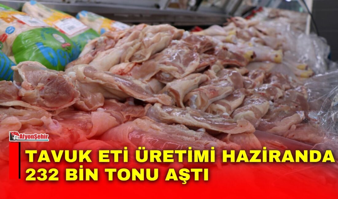 Türkiye İstatistik Kurumu (TÜİK), Haziran 2026 Kümes Hayvancılığı Üretimi verilerini