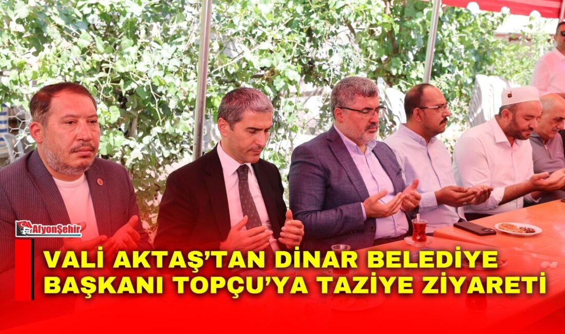 Afyonkarahisar Valisi Dr. Naci Aktaş ve AK Parti Afyonkarahisar Milletvekili