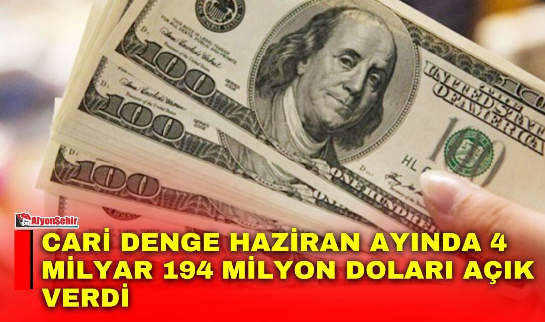 Türkiye Cumhuriyet Merkez Bankası (TCMB), Haziran ayı Ödemeler Dengesi Gelişmelerine