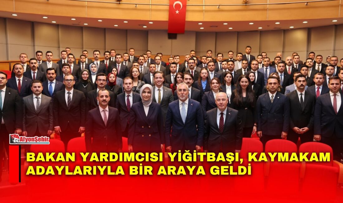 İçişleri Bakan Yardımcısı ve eski Afyonkarahisar Valisi Doç. Dr. Kübra