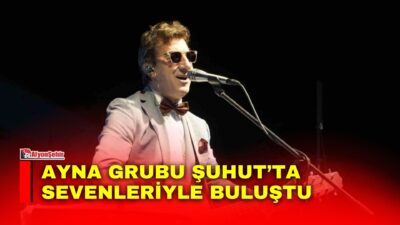 Afyonkarahisar’ın Şuhut ilçesinde, 25 Ağustos Zafer etkinlikleri kapsamında düzenlenen açık