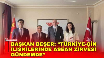 Türkiye-Çin İş Geliştirme ve Destekleme Derneği Genel Başkanı İhsan Beşer,