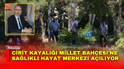 Afyonkarahisar’da Cirit Kayalığı Millet Bahçesi içerisinde oluşturulan Sağlıklı Hayat Merkezi’nin
