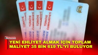 Tüm sınavları ilk girişte başarıyla tamamlayan bir adayın ehliyet sahibi