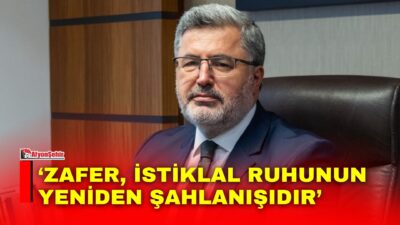 AK Parti Afyonkarahisar Milletvekili Ali Özkaya, Zafer Haftası dolayısıyla yayımladığı