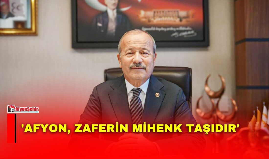 Milliyetçi Hareket Partisi (MHP) Afyonkarahisar Milletvekili Mehmet Taytak, 30 Ağustos