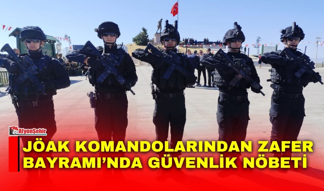 30 Ağustos Zafer Bayramı dolayısıyla görev başına geçen JÖAK komandoları,