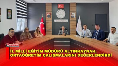 Afyonkarahisar İl Milli Eğitim Müdürlüğünde sürdürülen birim ziyaretleri kapsamında Ortaöğretim
