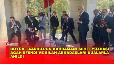 Büyük Taarruz Zafer Haftası etkinlikleri kapsamında, Kurtkaya Tepesi’ni canı pahasına